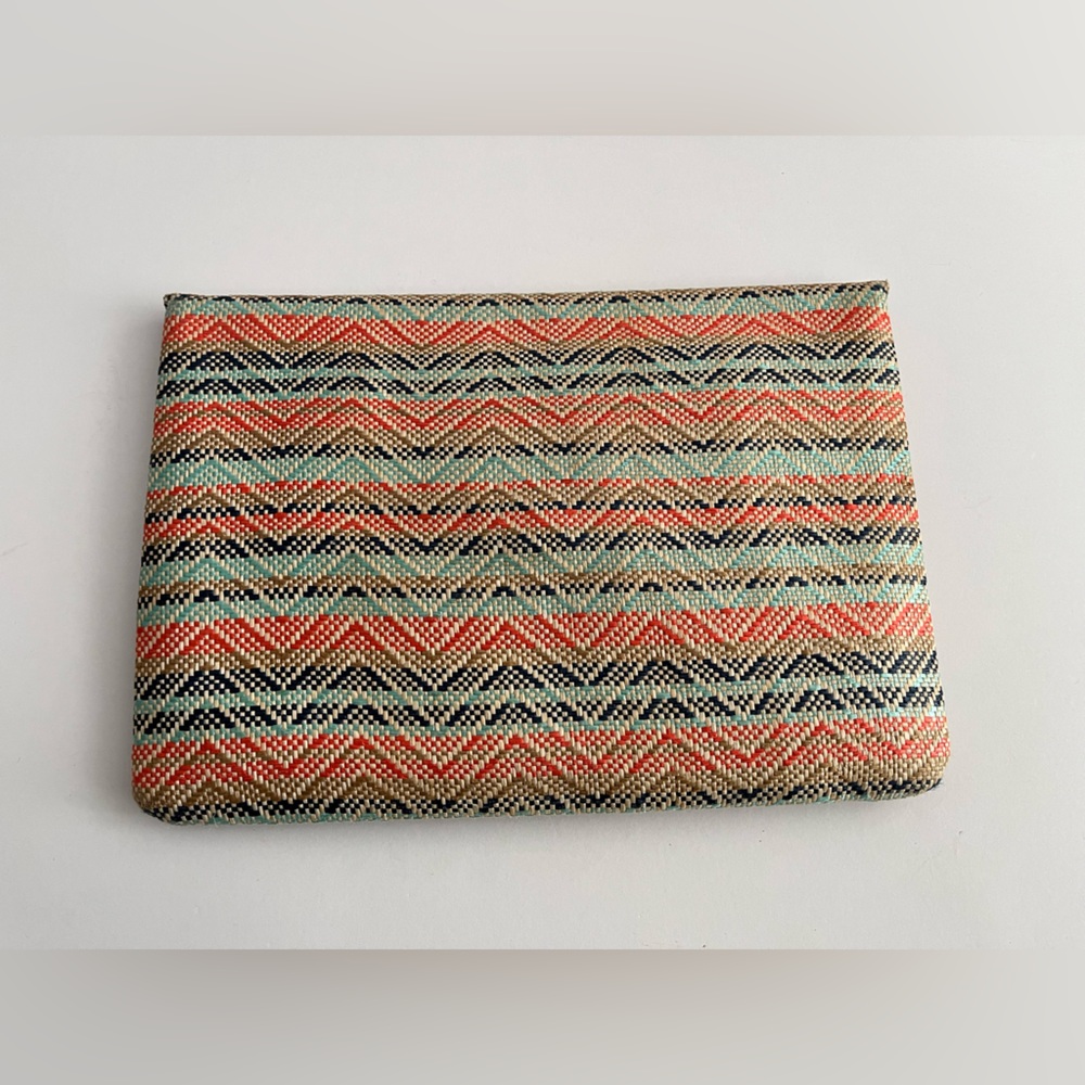 Kookai Multi Coloured Women’s Clutch Purse Bag Pre Owned Stain On Corner - Picture 13 of 15